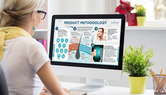 LaFlore® Live Probiotic Skincare Selected in Product Pairing for Accredited Skin Microbiome Course - LaFlorePRO